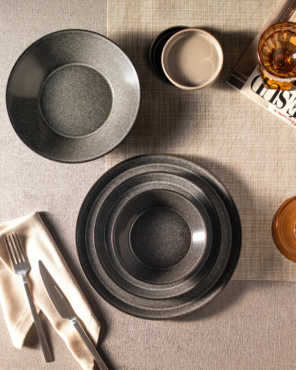 Bondy 24 Piece Dinner Set - Madame Coco JO