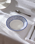 Reve Bleu Chantal Dinner Plate - Madame Coco JO