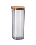 Storage Box With Wooden Lid 2100ml 2pcs - Madame Coco JO