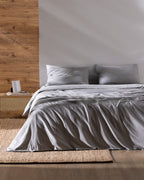 Benati King Size Yarn Dyed Duvet Cover Set - Madame Coco JO