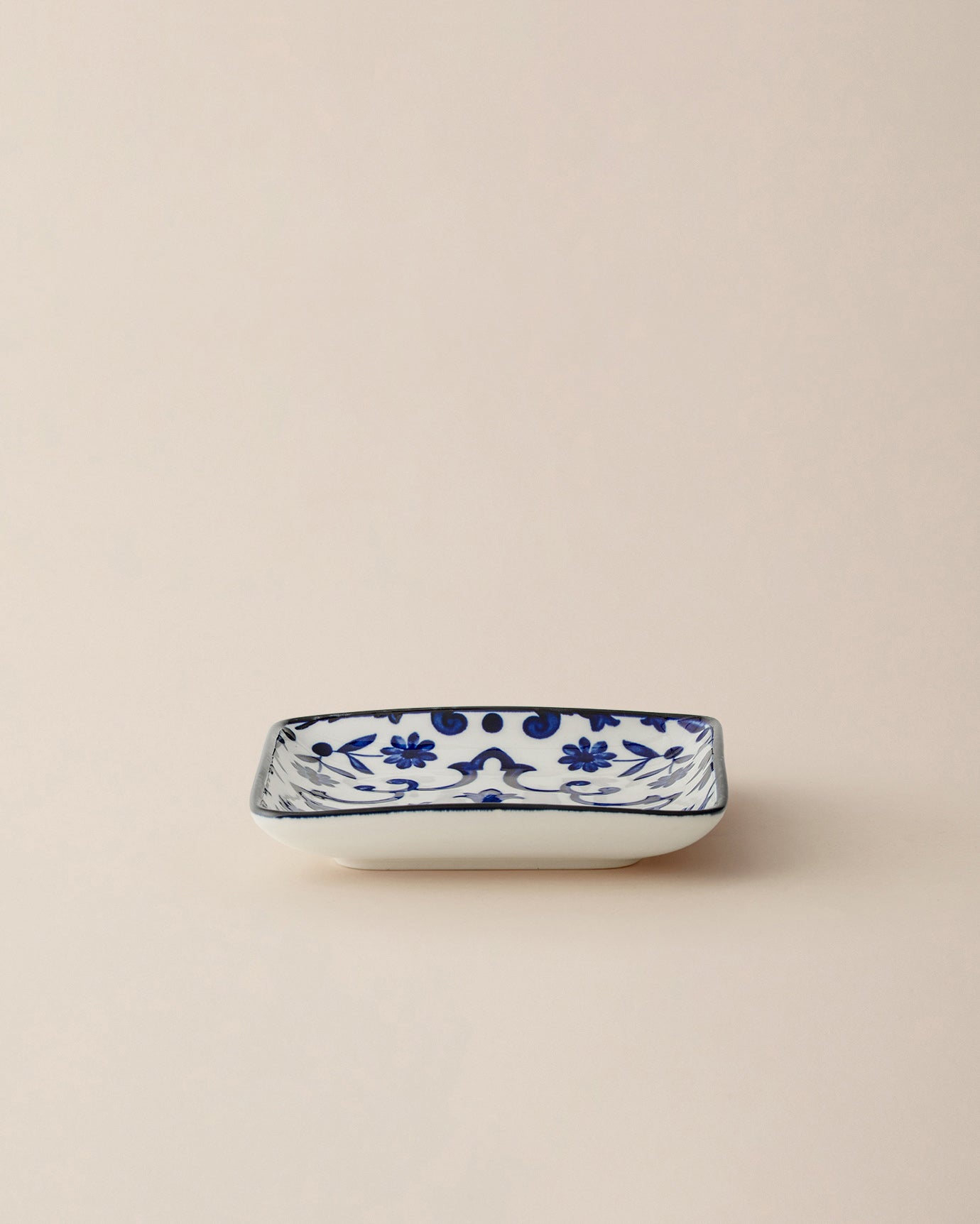 Reve Bleu Ellis Square Plate - Madame Coco JO