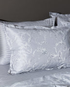 Blaye Double Size Duvet Cover Set - Jacquard Satin - Madame Coco JO