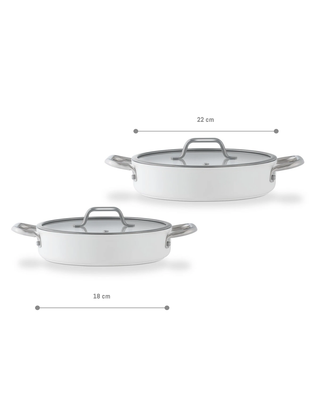Droit 4 Piece Shallow Pan Set - Madame Coco JO