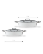 Droit 4 Piece Shallow Pan Set - Madame Coco JO