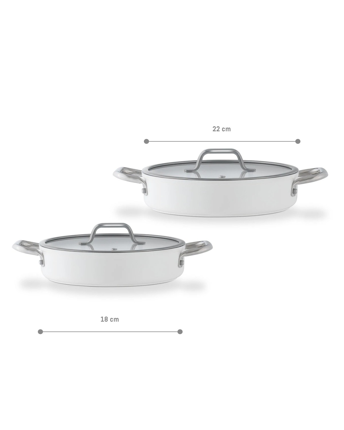 Droit 4 Piece Shallow Pan Set - Madame Coco JO
