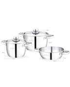 Eliot 5 Pieces Cookware Set - Madame Coco JO