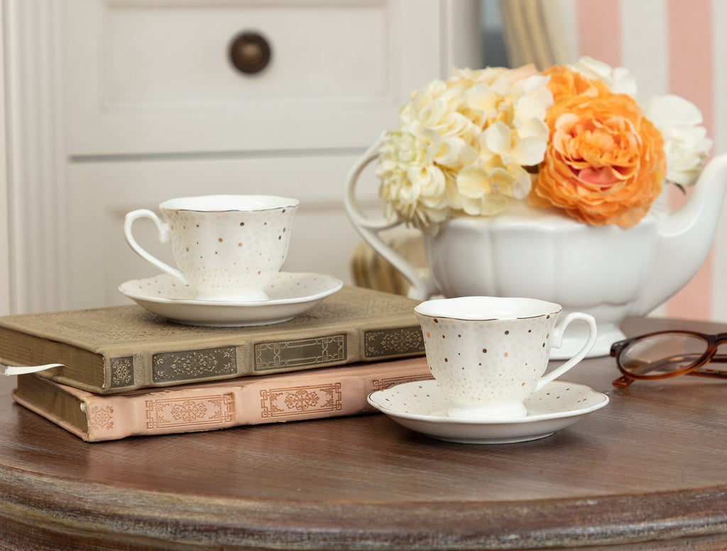 Hilarant 4-piece Coffee Cup Set - Madame Coco JO