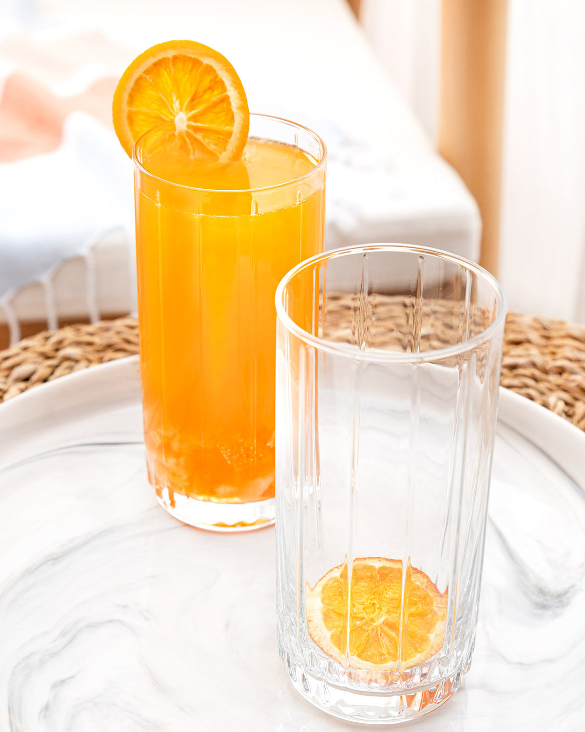 Voyelle 4-piece Beverage Glass Set - Madame Coco JO