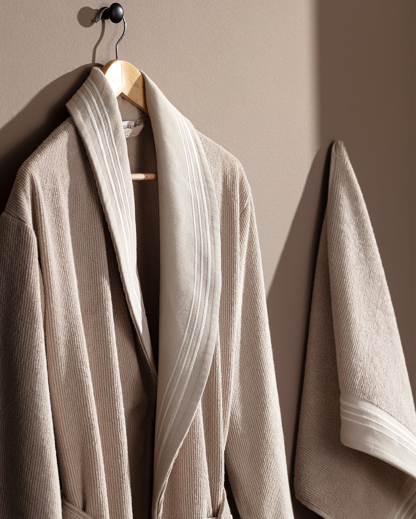 Delron Erkek Bornoz Set - Madame Coco JO