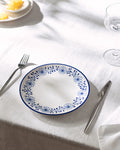 Reve Bleu Floral Cake Plate - Madame Coco JO