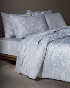 Blaye Double Size Duvet Cover Set - Jacquard Satin - Madame Coco JO