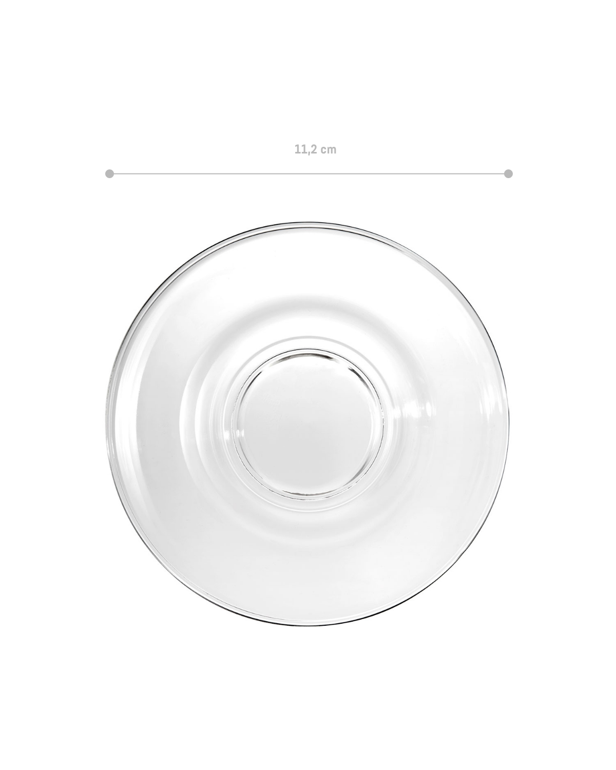 Marmion 6-piece Tea Glass Saucer - Madame Coco JO