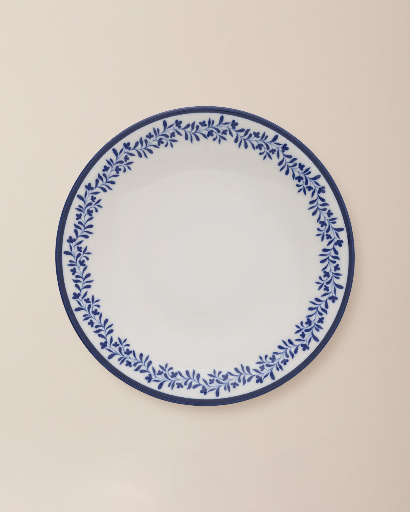 Rêve Bleu Couronne Dessert Plate 19 Cm - Madame Coco JO