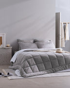 Cassis Cotton Comforter Set - Madame Coco JO