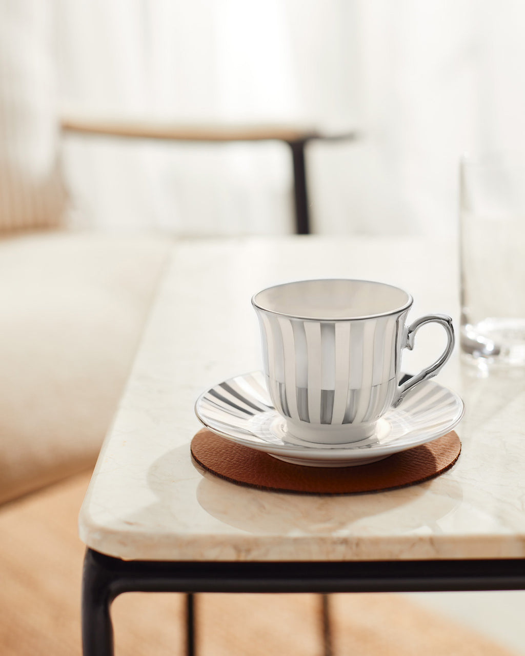 Blanche  8-piece Coffee Cup Set - Madame Coco JO