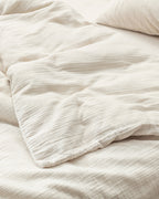 Marla Muslin King Size Duvet Cover Set - Fitted - Madame Coco JO