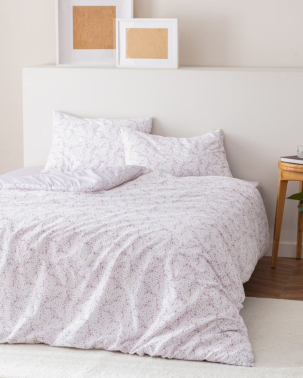 Octave King Size Fitted  Duvet Cover Set - Ranforce Patterned - Madame Coco JO