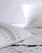 Abrial King Size Duvet Cover Set - Ranforce Patterned - Madame Coco JO