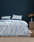 Jannie Kıng Sıze Duvet Cover Set - Ranforce Patterned - Madame Coco JO