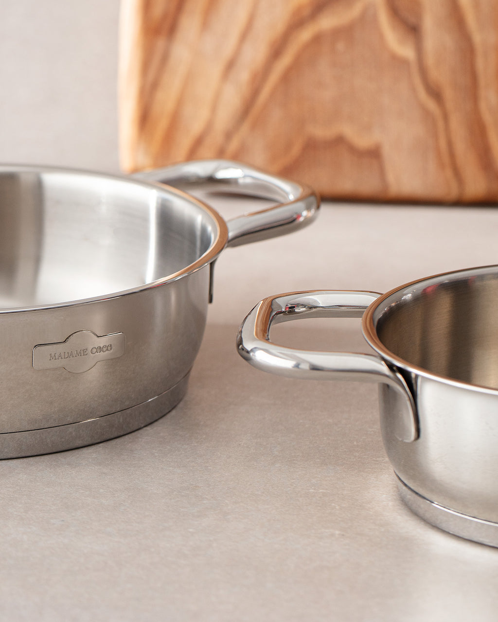 Mira 2 Piece Shallow Pan Set - Madame Coco JO