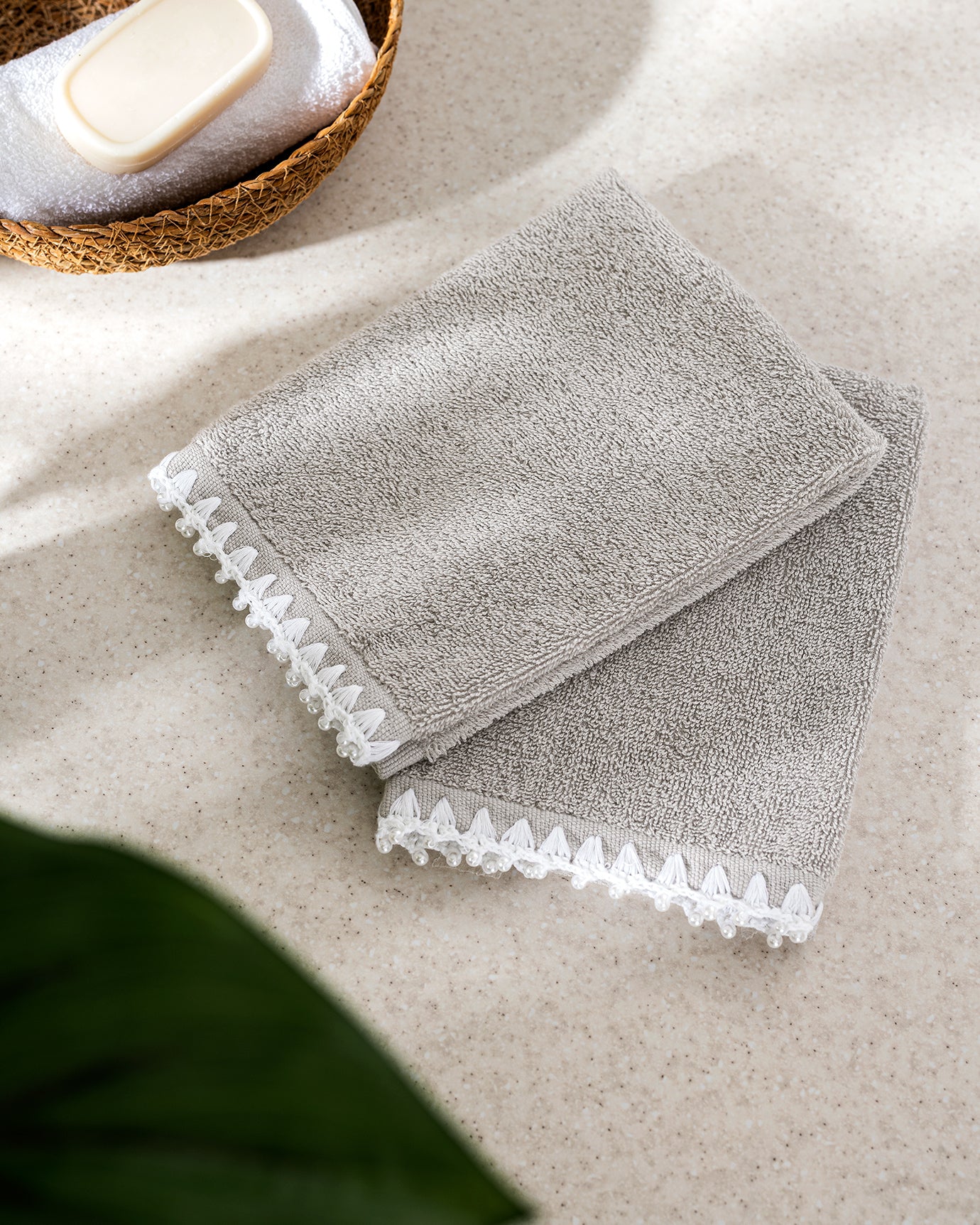 Marla 2 Pack Hand Towel - Madame Coco JO