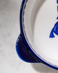 Reve Bleu Tierra Round Plate - Madame Coco JO