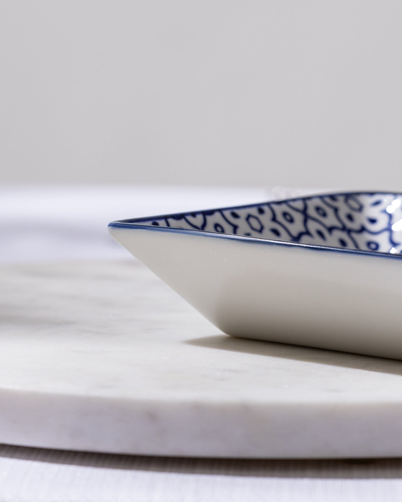 Reve Bleu Lucida Square Plate - Madame Coco JO