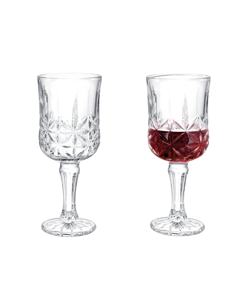 Estee 4-piece Tall Wine Glass Set - Madame Coco JO