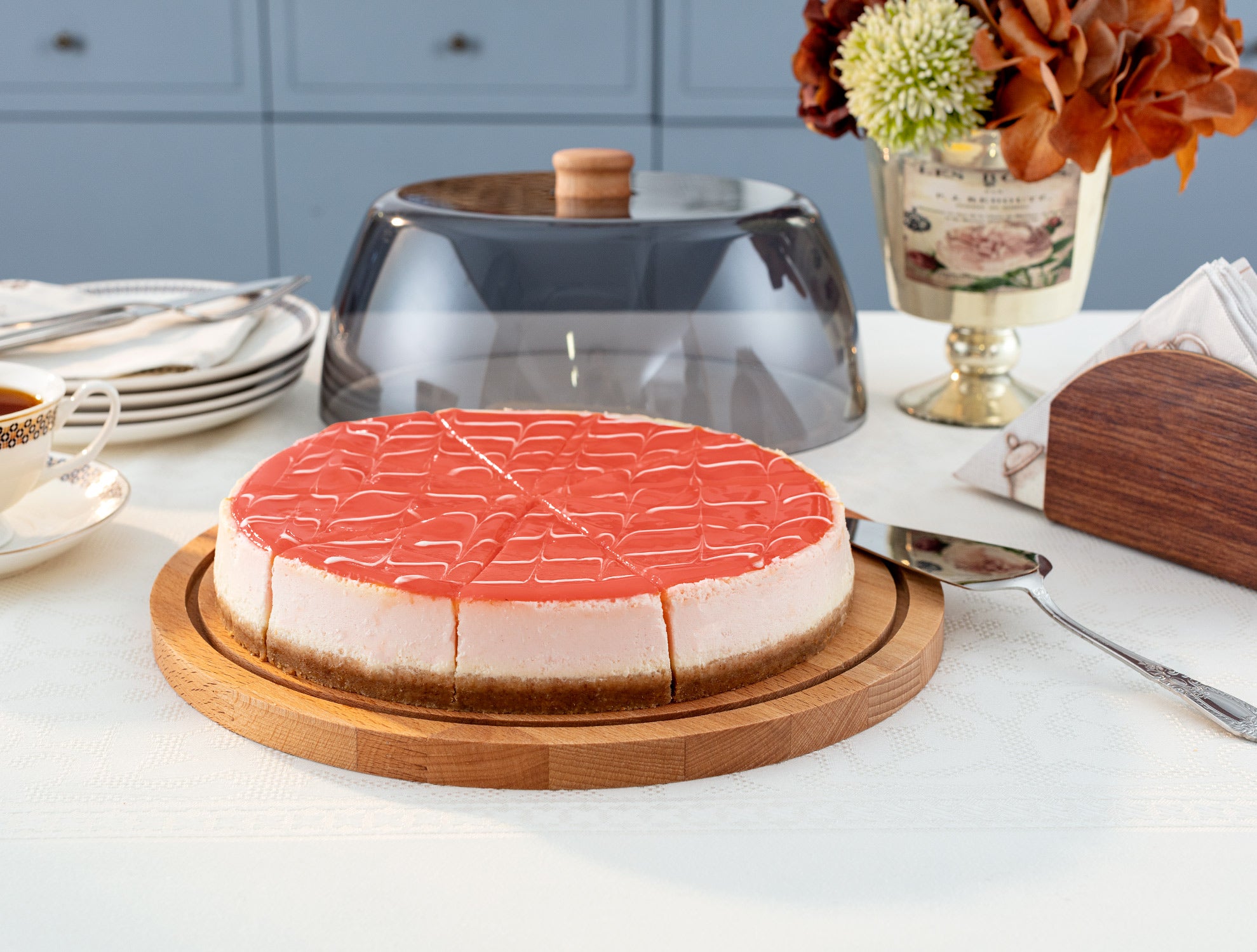 Josette Round Cake Dome 29cm - Madame Coco JO