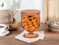 Storage Box With Wooden Lid 1600ml - Madame Coco JO