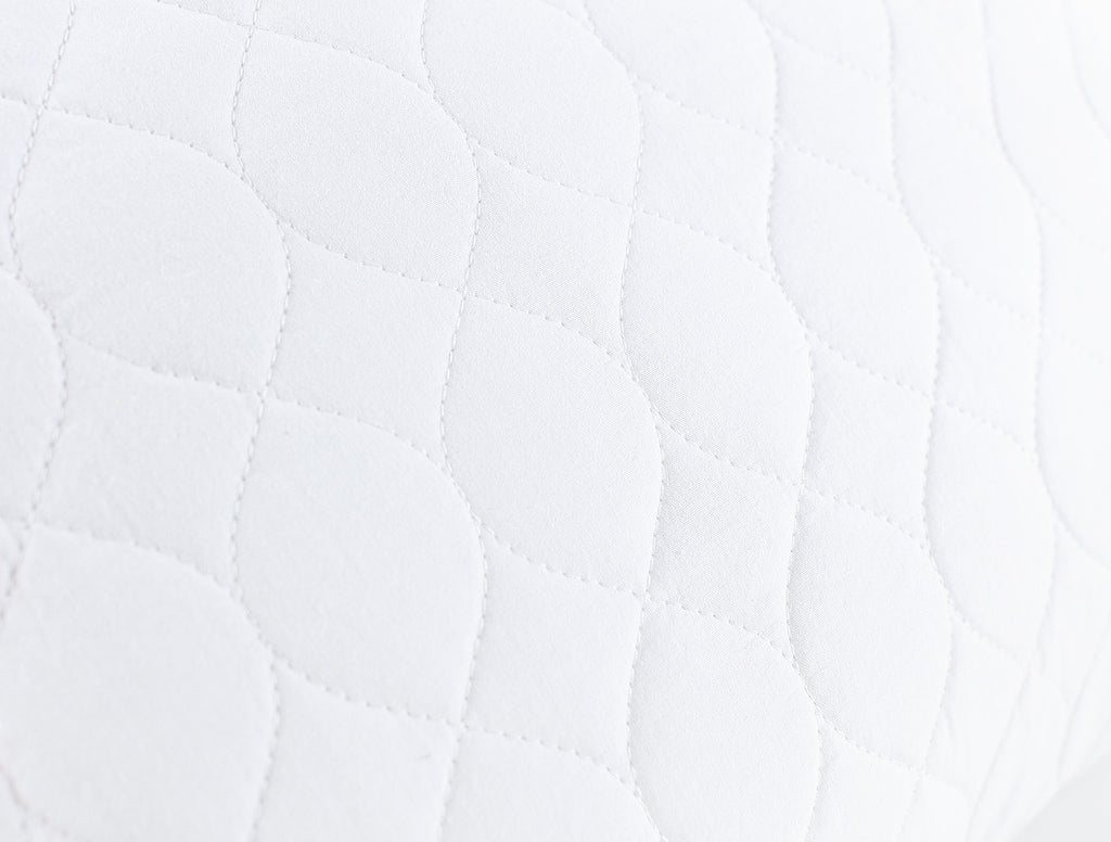 Crispy Cotton Quilted Pillow Protector - Madame Coco JO