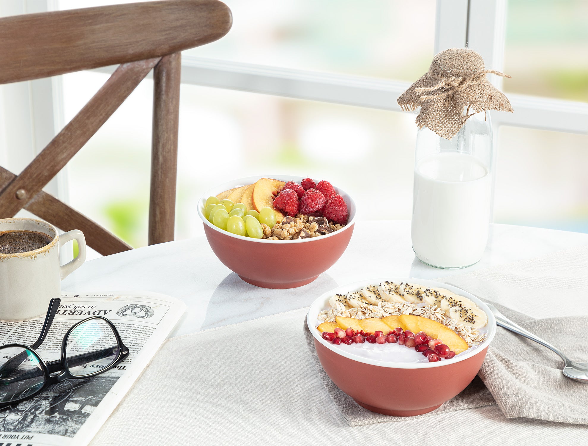 Grand 2 Pcs Bowl Set - 14 Cm - Madame Coco JO