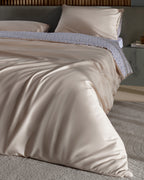 Bern King Size Printed Satin Duvet Cover Set - Madame Coco JO