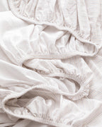 Carlo Single Size Ranforce Fitted Sheet Set - Madame Coco JO