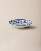 Rêve Bleu Fleur Soup Plate 21 Cm - Madame Coco JO