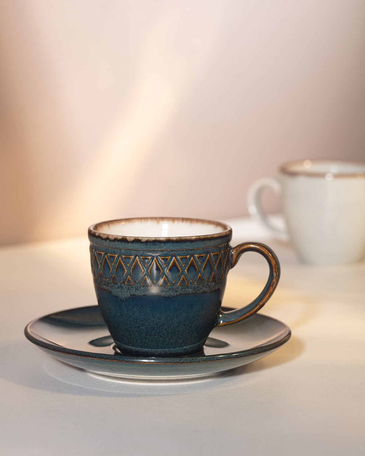 Antique  4-piece Coffee Cup Set - Madame Coco JO