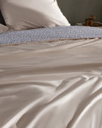 Bern King Size Printed Satin Duvet Cover Set - Madame Coco JO