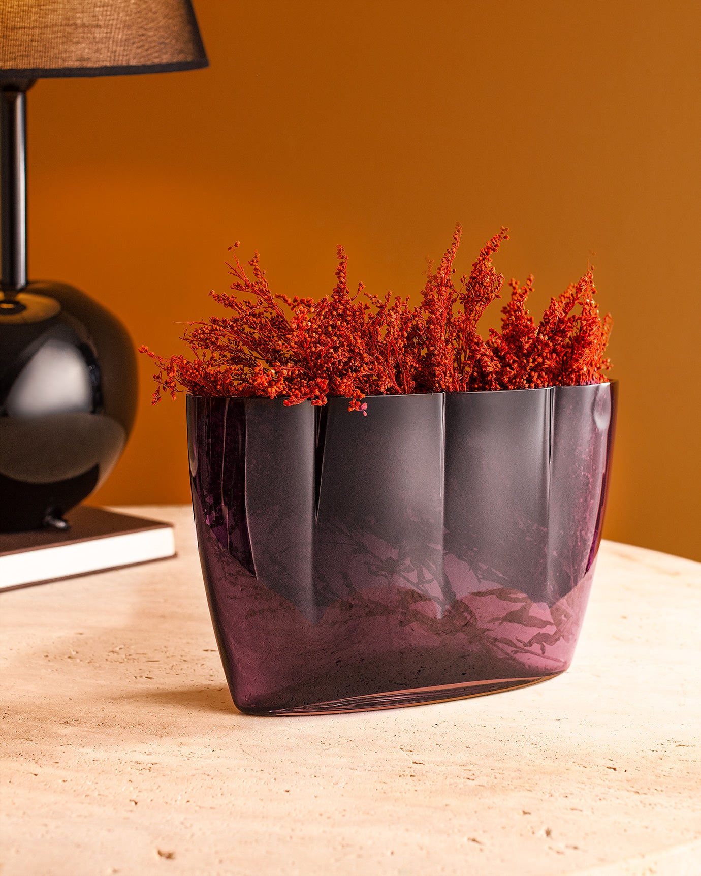 Les Orres Handmade Glass Vase - Madame Coco JO
