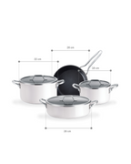 Titanium Enamelled Cookware Set - Madame Coco JO