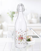 Alicia Glass Water Bottle - 1lt - Madame Coco JO