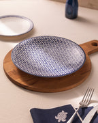 Rêve Bleu Pissenlit Service Plate 25 Cm - Madame Coco JO