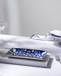 Reve Bleu Verve Rectangular Plate - Madame Coco JO