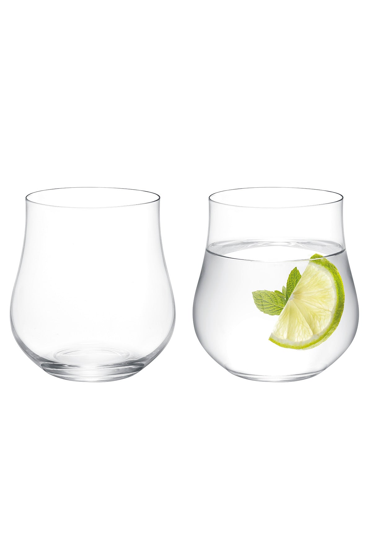 Mathilda 4-piece Crystal Water Glass Set - 350ml - Madame Coco JO