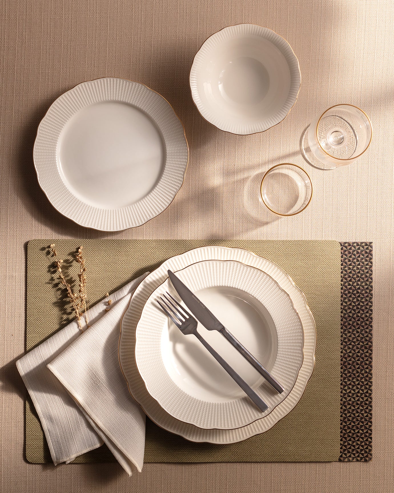Delron Dinner Set  24 Pcs - Madame Coco JO