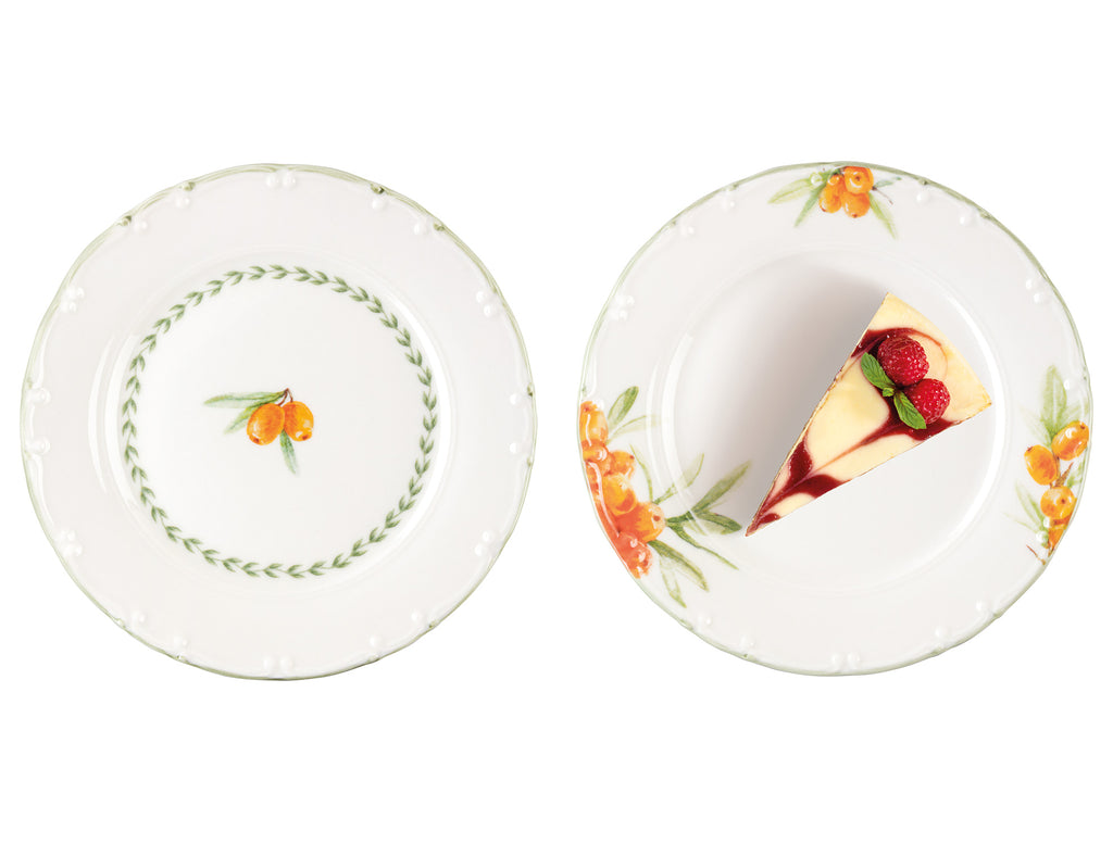 Eleagnus 6 Pcs Cake Plate Set - Madame Coco JO