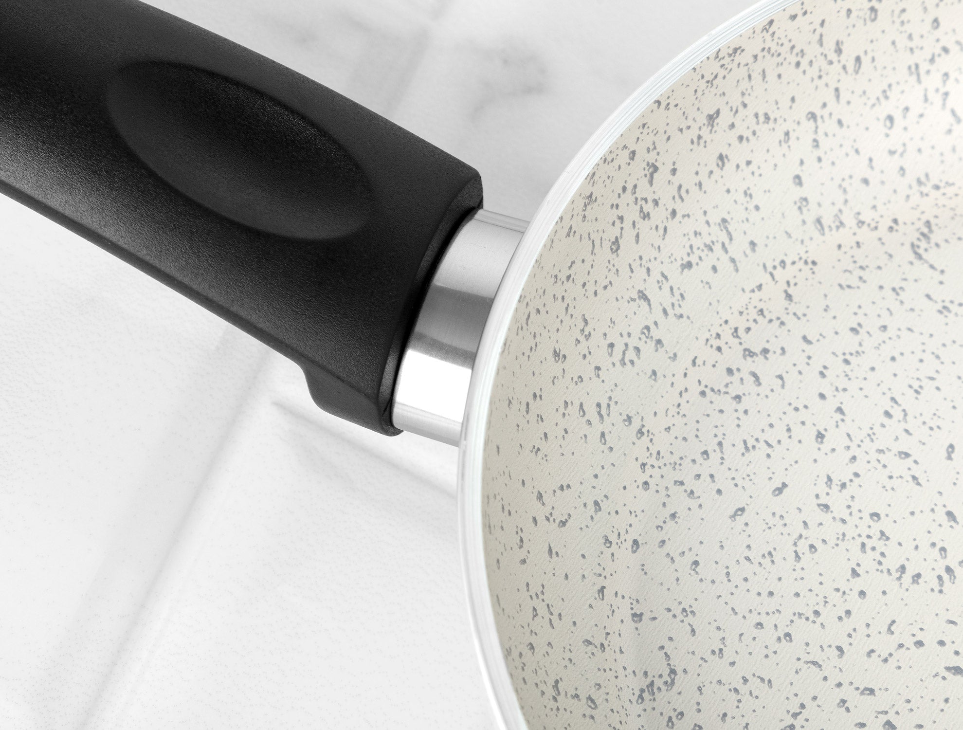 Gordes Granite Look Pan And Shallow Pan 2 Pieces - Madame Coco JO