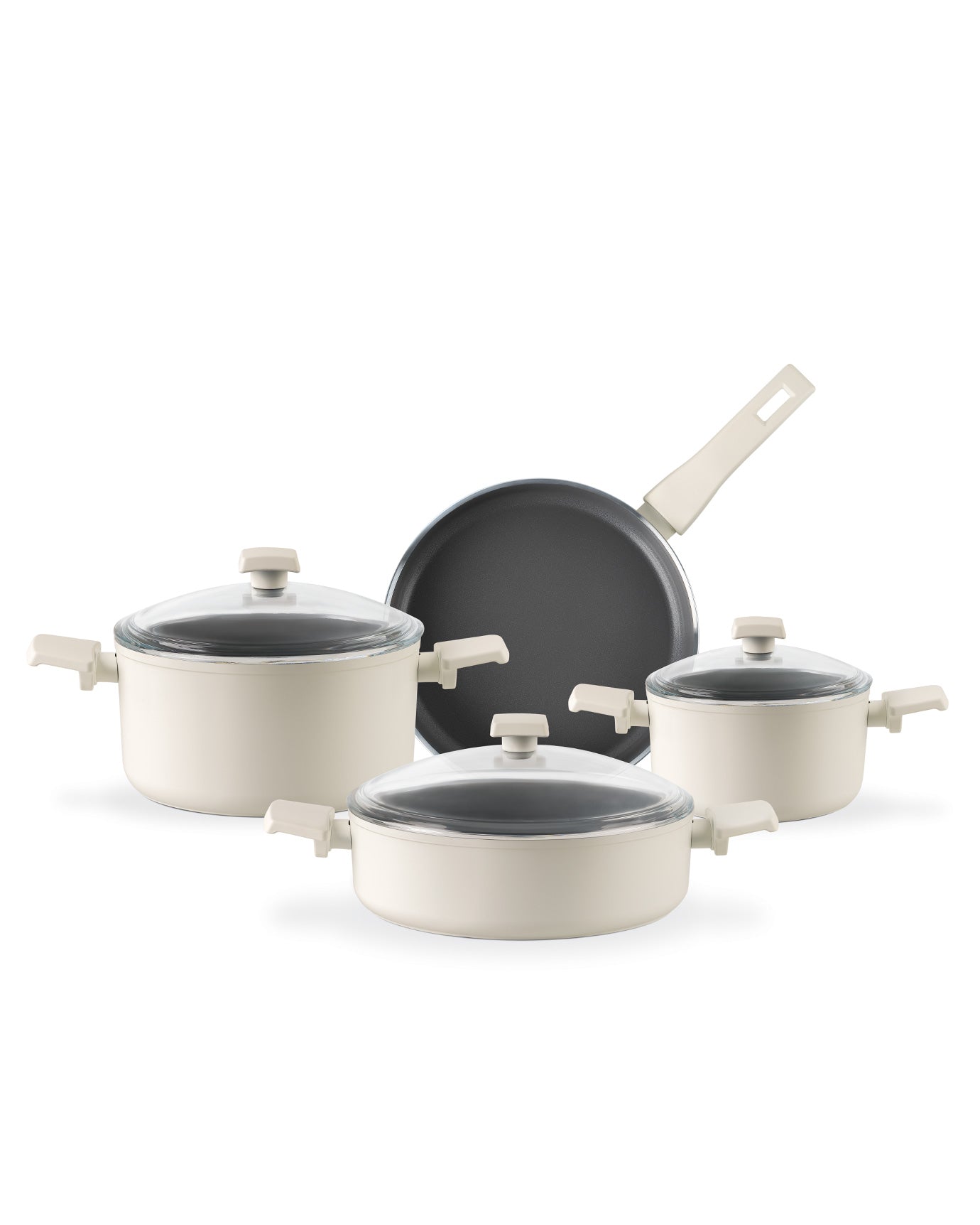 Nano Ceramic 7 Pieces  Cookware Set - Madame Coco JO