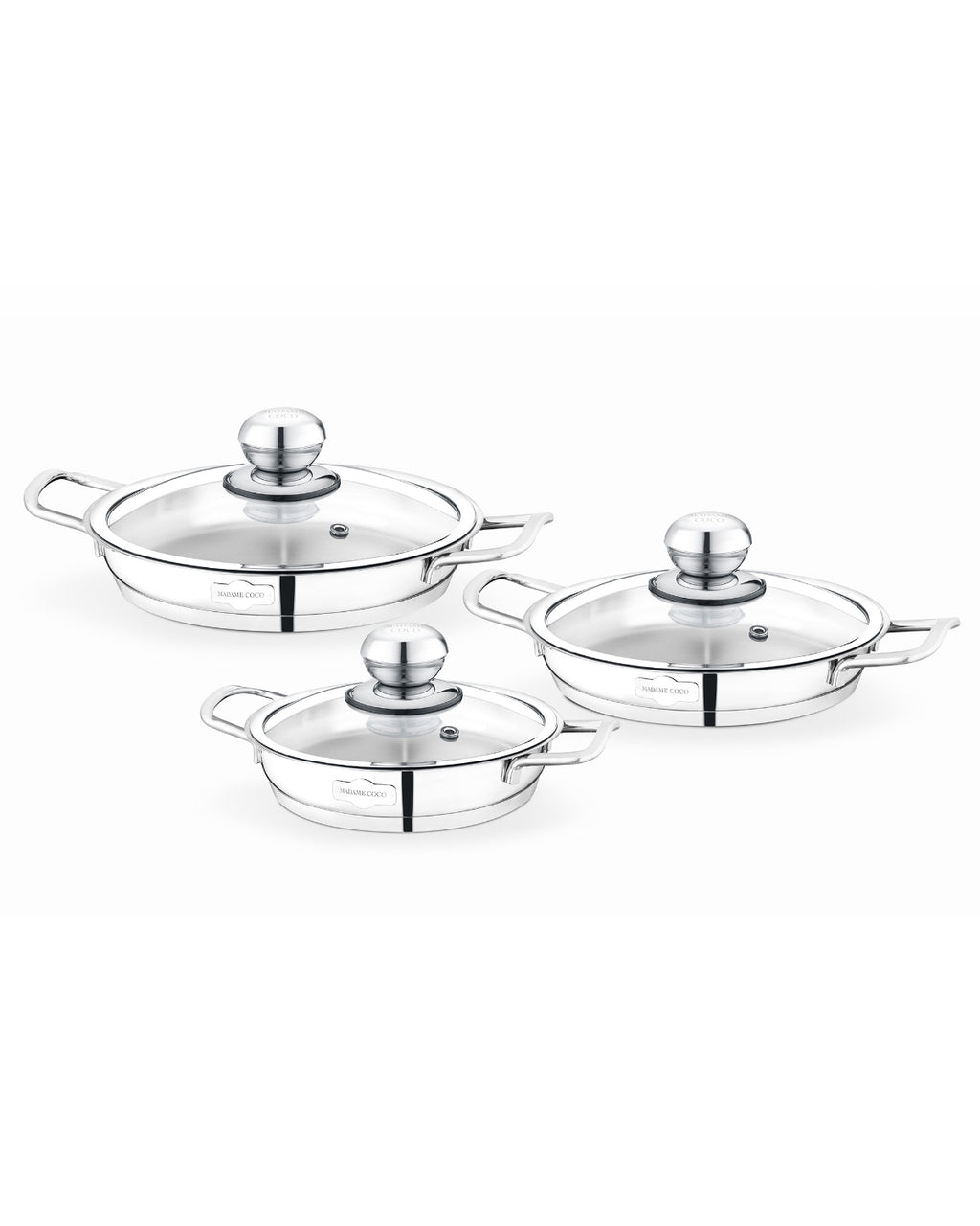Dianna 6 Pieces Shallow Pan - Madame Coco JO