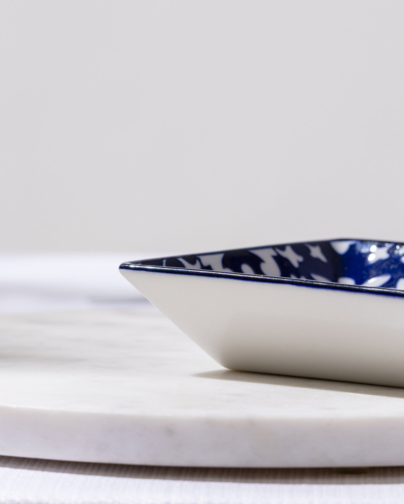 Reve Bleu Verve Square Plate - Madame Coco JO