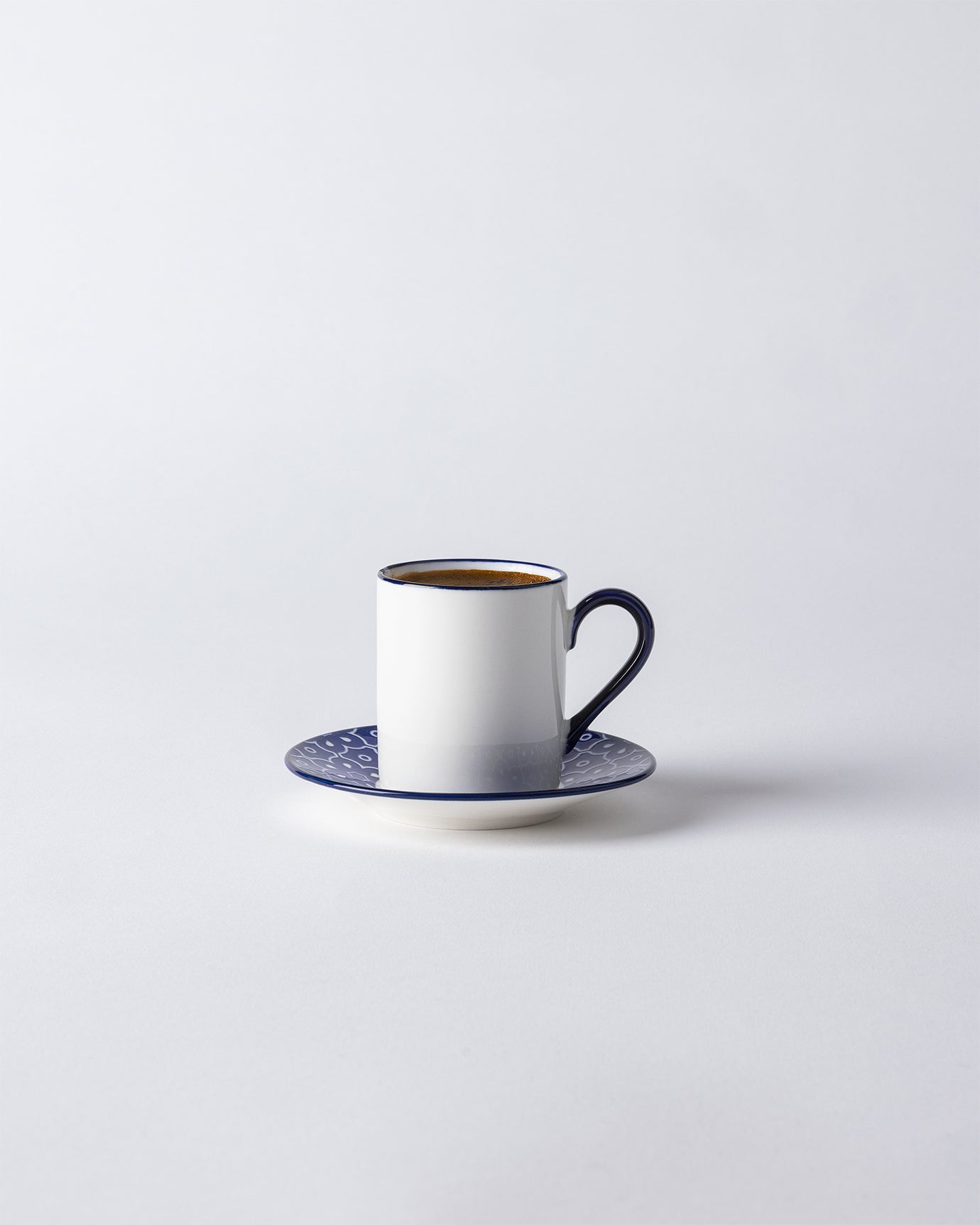 Reve Bleu Mais 2-piece Coffee Cup Set - Madame Coco JO